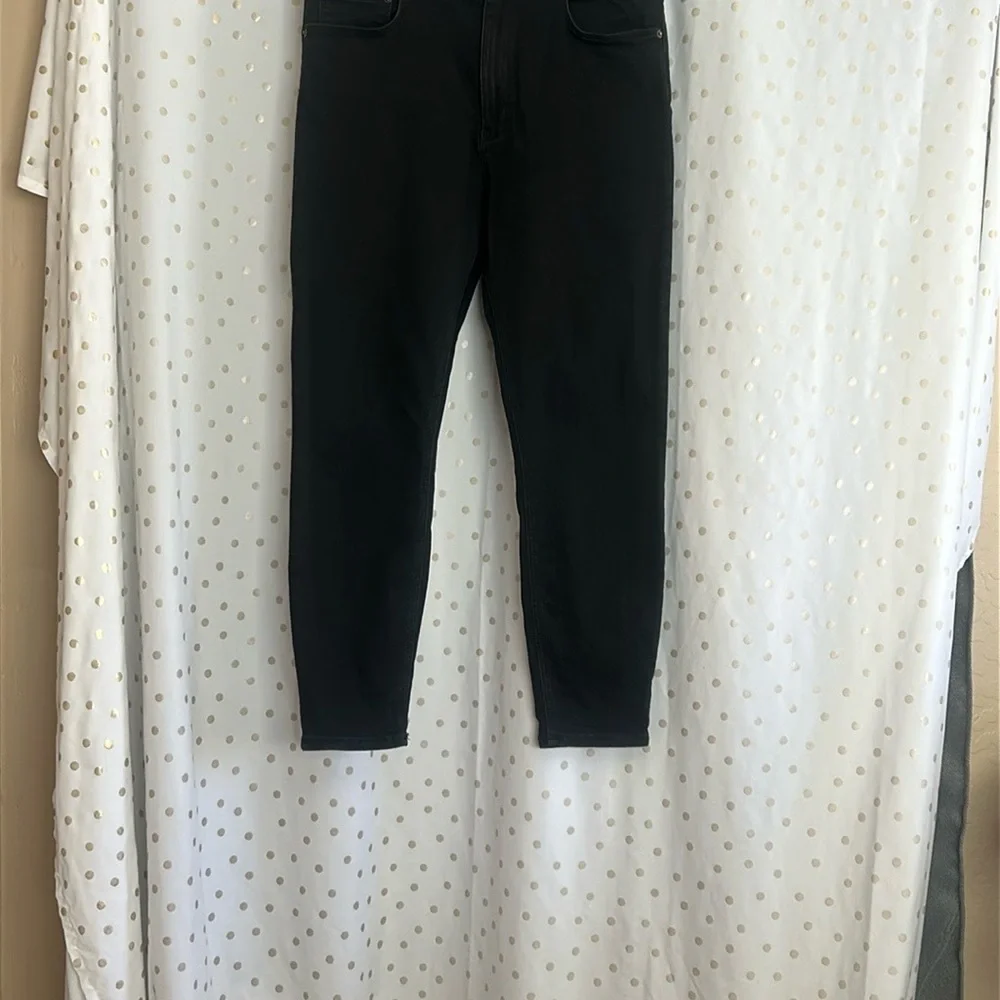 Zara Black Straight Leg Jeans